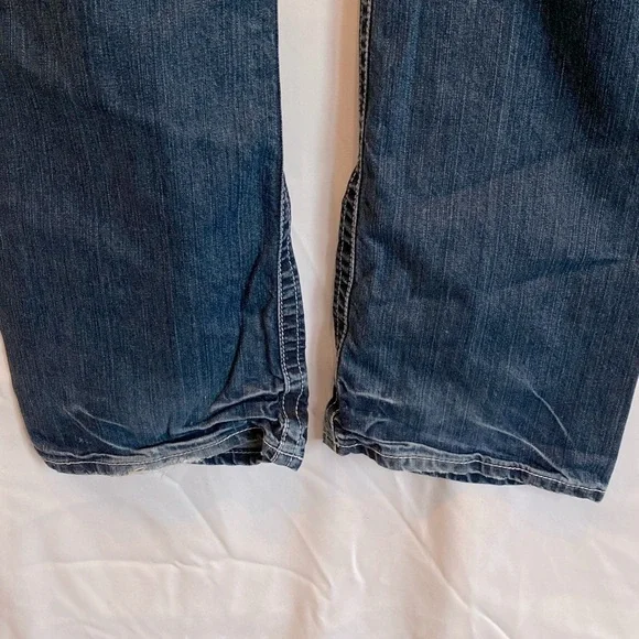 Men's BKE Denim Justin Distressed Button Fly Jeans Waist 34 - Picture 5 of 10